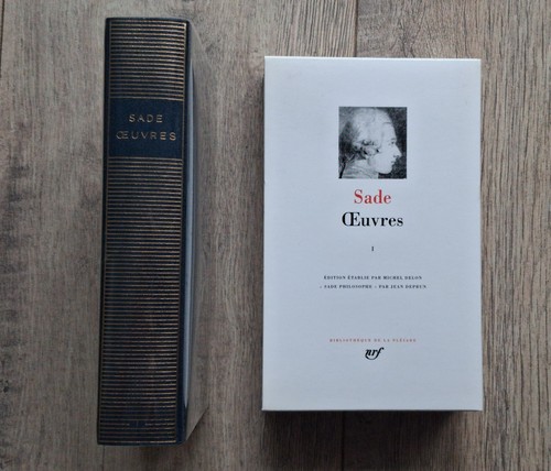 Sade œuvres - sade, (1)