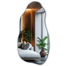 Miroir Mural Décoratif Industriel Loft Boho Miroir Chambre Salon