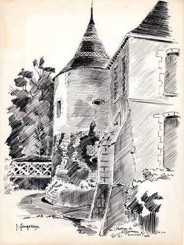 Jean feugereux peintre - feugereux, /