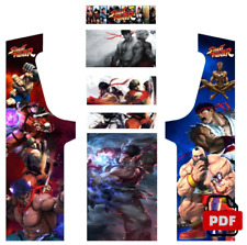PDF à imprimer STREET FIGHTER pour borne d'arcade MAME