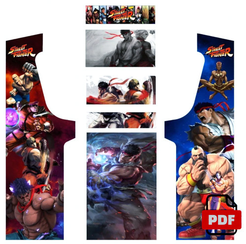 Pdf imprimer street fighter - à,