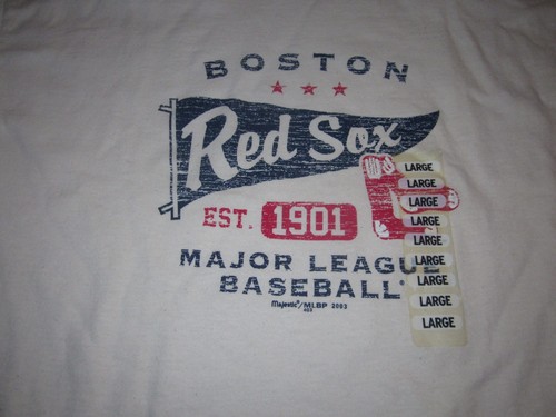 Boston red sox unworn large - boston,