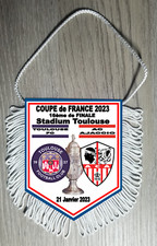 FANION 16ème de Finale  Coupe de France 2023 TOULOUSE FC TFC - ACA AJACCIO