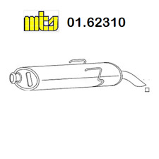 Silencieux Arrière Peugeot
