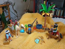 PLAYMOBIL "Pilleurs de tombe égyptien avec trésor" = 5387 COMPLET et augmenté