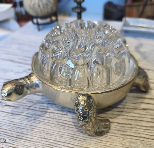 Tortue pique fleur vintage - pique,
