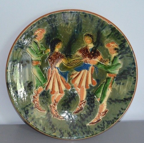 Ancienne assiette murale - ancienne,