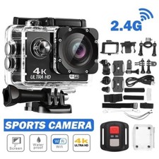 Mini Vidéo Caméra d'action étanche de sport sous-marine Ultra HD 4K  30fps wifi