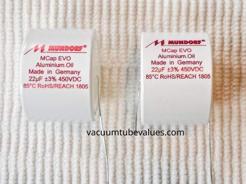 Pair two mundorf mcap evo - -,