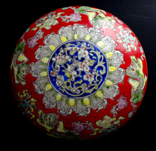 Bol couvert porcelaine chine