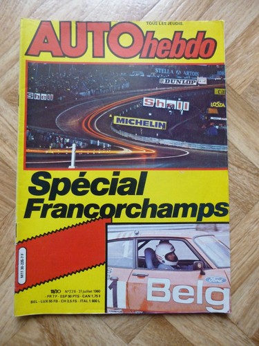 Revue auto hebdo - revue, sport