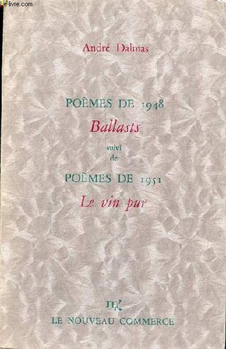 Poèmes 1948 ballasts suivi - ballasts,