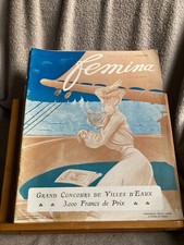 Revue Femina n°86 15 Aout 1904 Grand concours de villes d'eau