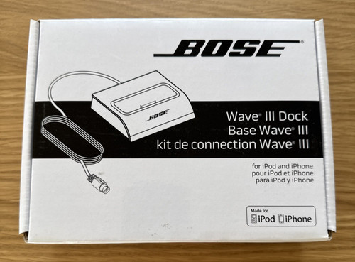 Bose wave iii dock ipod - bose,