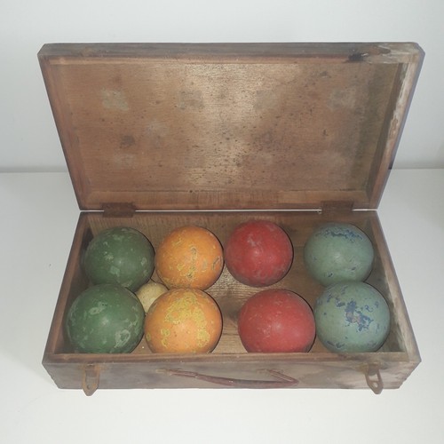 Jeu boules en bois - boules,