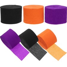  6 PCS Papier Crépon