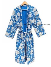 Veste Mi-Longue En Kantha