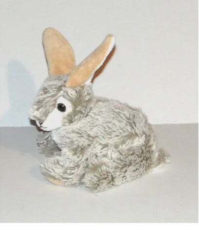 Doudou lapin blanc - lapin,