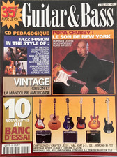 Magazine Guitare & Bass n°59, Popa Chubby, Toto, Buddy Guy, Michelle White