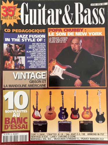 Magazine guitare bass n - &,