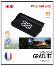 Affichage tête haute universel compteur vitesse numérique HUD GPS KMH projecteur
