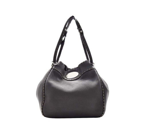 Fendi sac seau cuir - fendi,