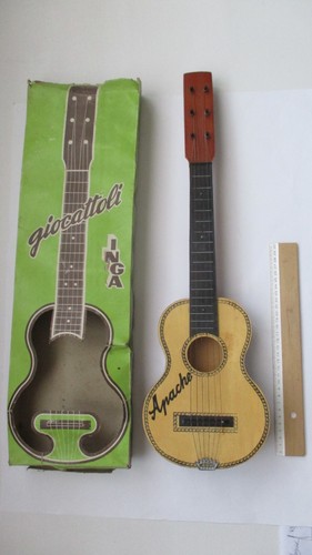 Jouet vintage guitare - jouet,