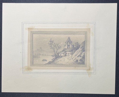 Dessin romantique ca 1830 - dessin, ca.1830