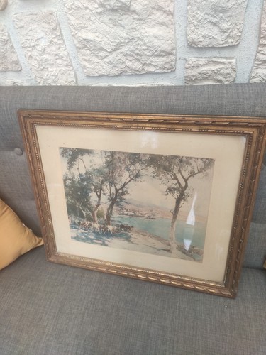 Ancien tableau dessin - ancien,