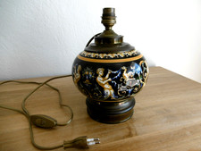 PIED DE LAMPE FAIENCE GIEN