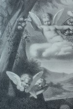 Grande lithographie gravure