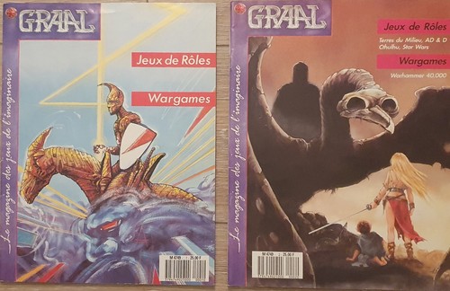 Lot graal 2 jeux - -,