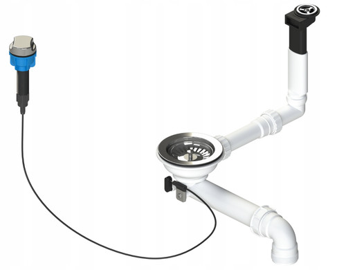 Siphon vidange pour évier - pour,