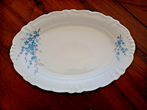 Grand plat ovale vintage - grand,