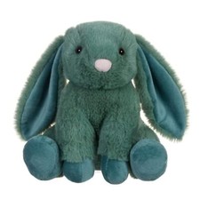 - Doudou lapin vert 20 cm -