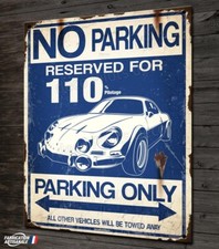 Plaque métal déco 40x30cm