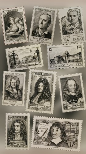 Rare lot timbres des - timbres,