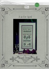 point de croix grille moutons A Avril