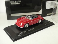PORSCHE 356 A SPEEDSTER 1956 Rouge MINICHAMPS 1:43