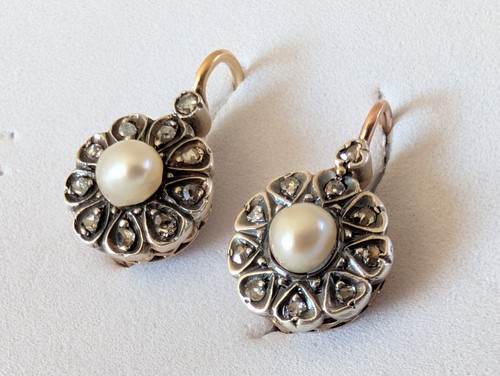 Anciennes boucles oreilles - anciennes,