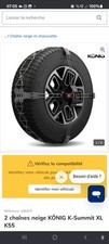 chaîne neige konig k-summit xl 55