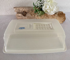 625⚜️ Cloche Plateau à Fromages, Cave à Fromage Tefal en Plastique Blanc