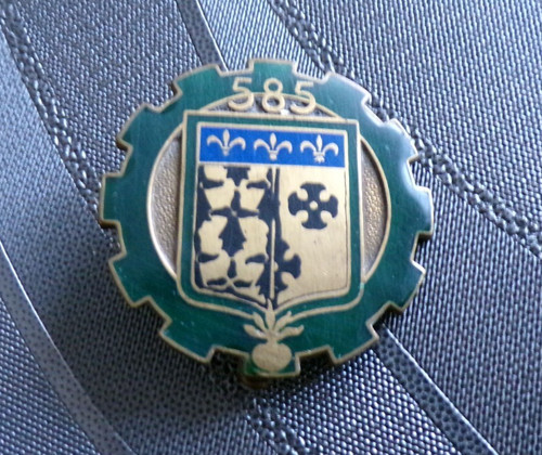 Insigne militaire 585 - insigne, 585°