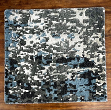 Laine / Soie Décor Maison Cadeaux Gris Cuisine Set de Table Handmade Tapis