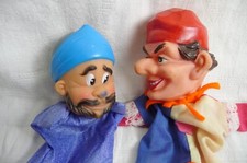 LOT de 2 marionnettes Guignol   MARRANTES  En  TRes Bon État