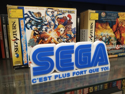 Enseigne sega exposer - enseigne, à