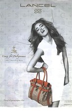 PUBLICITE ADVERTISING 2011  LANCEL le sac DALIGRAMMA par DALI