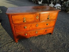 COMMODE EPOQUE FIN XVIIIème / DEBUT XIXème DE STYLE LOUIS XIV EN CHENE MASSIF