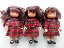 vintage lot  3 ancienne poupée genre glady
