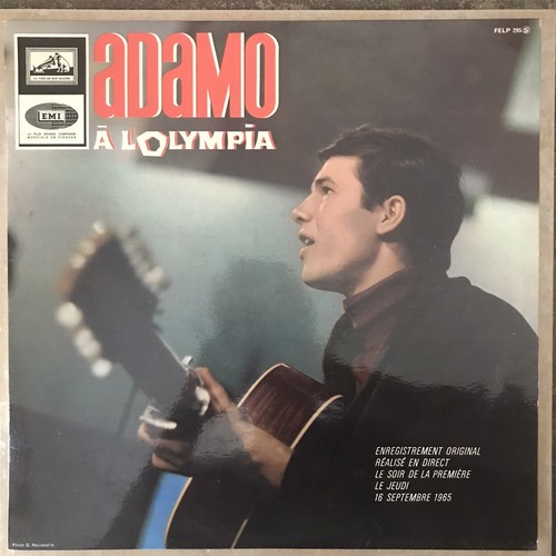 Adamo olympia 1965 lp - olympia, |